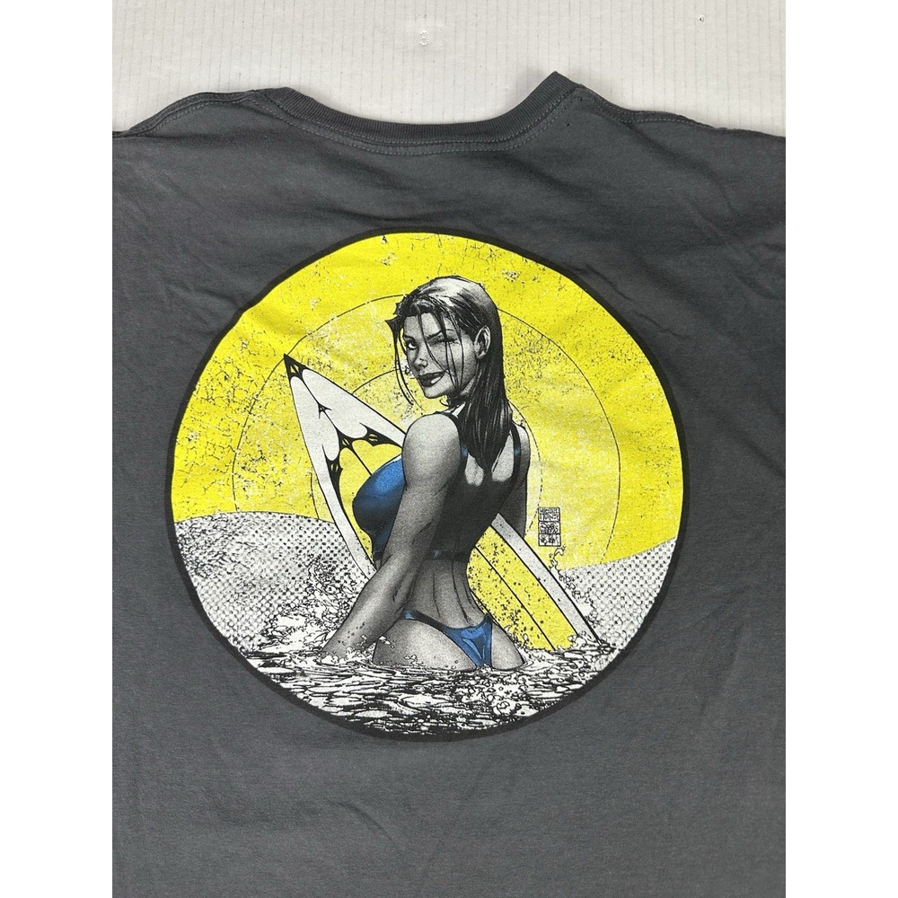 2009 Comic Con Long Beach Y2K Graphic Print Tshirt Sz XL Trade Show Cosplay - Picture 5 of 7